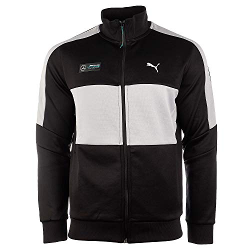 Puma Mercedes AMG Petronas T7 Track Jacket (XX-Large, Puma Black